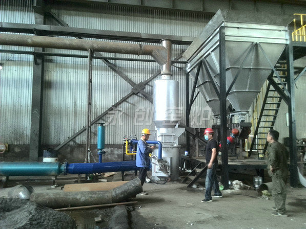 鋼丸流動式干燥爐